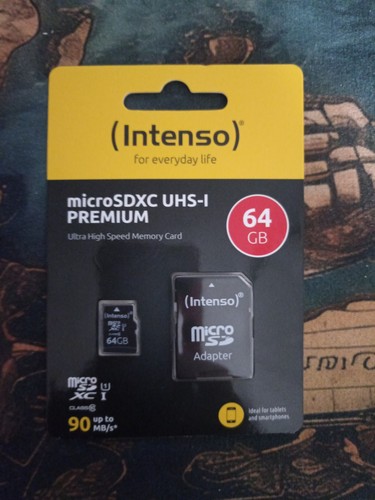 Intenso micro sdhc 64gb class - micro,