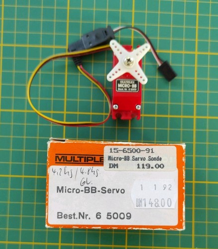 Multiplex micro servo - multiplex, micro-bb