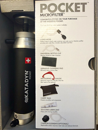 Katadyn pocket microfilter - katadyn,