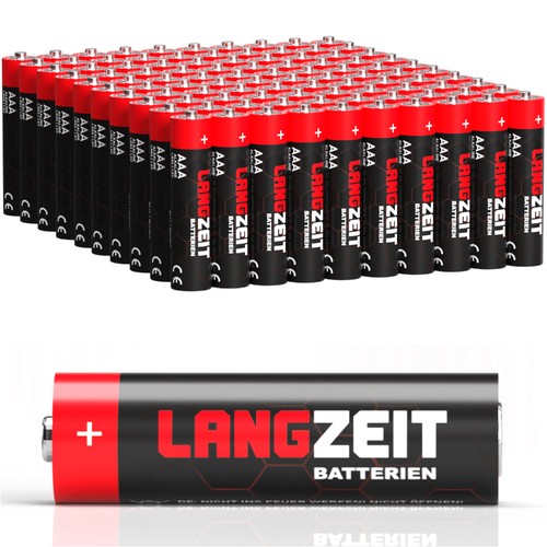 Langzeit batterien aaa - langzeit, 100