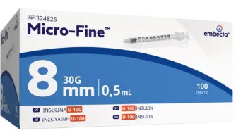 Micro fine insulinspritze 5 - micro-fine,