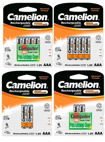 Camelion aaa micro akkus accus - camelion,