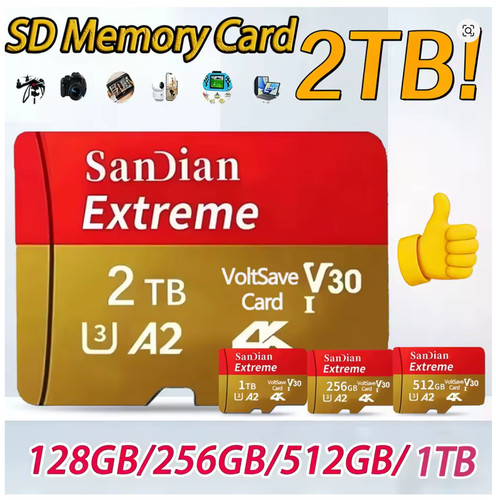 Micro memory card 128gb - sd,